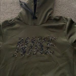 dark green nike hoodie